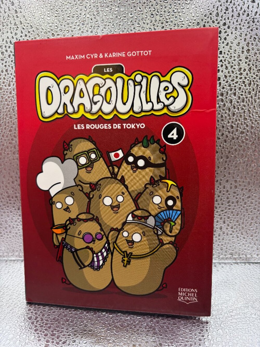 🐉 Les Dragouilles Vol 4 FRENCH Graphic Novel: Les Rouges de Tokyo (Quintin)